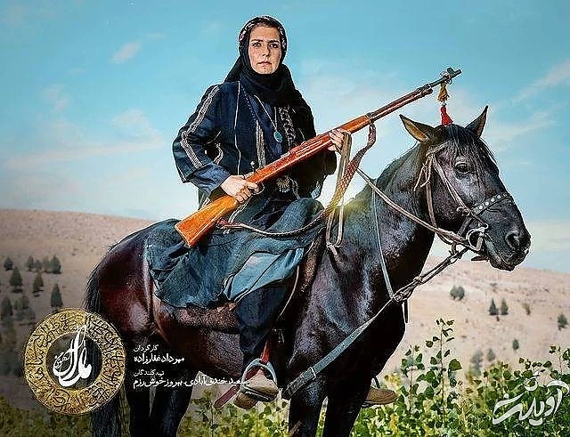 فریبا کوثری در سریال آهوی من مارال فریبا کوثری